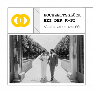 Hochzeit bei der K-PI